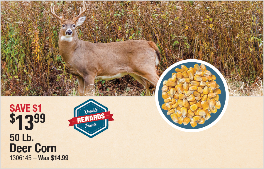 50 Lb. Deer Corn
